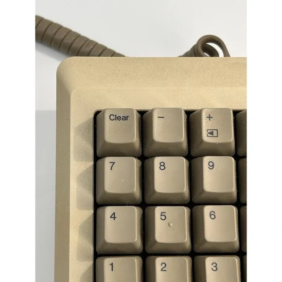 Apple Numeric Keypad & Cable for Macintosh 128k 512k Mac Plus RARE Vintage M0120